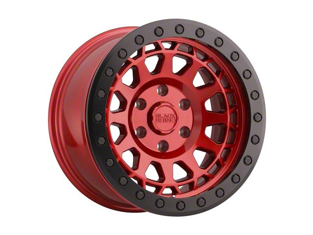 Black Rhino Primm Candy Red 6-Lug Wheel; 17x8.5; -30mm Offset (15-20 Tahoe)