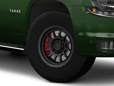 Black Rhino Rapid Matte Black 6-Lug Wheel; 17x8.5; 0mm Offset (15-20 Tahoe)