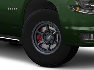 Black Rhino Shogun Gloss Midnight Blue 6-Lug Wheel; 17x8.5; -10mm Offset (15-20 Tahoe)