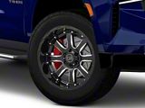 Black Rhino Sierra Gloss Black Milled 6-Lug Wheel; 20x10; -12mm Offset (21-26 Tahoe)
