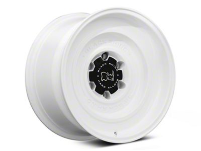 Black Rhino Solid Gloss White 6-Lug Wheel; 17x9.5; -12mm Offset (15-20 Tahoe)