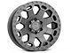 Black Rhino Warlord Matte Gunmetal 6-Lug Wheel; 18x8; 35mm Offset (21-24 Tahoe)