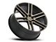 Black Rhino Timbvati Dark Tint Matte Black Machined 6-Lug Wheel; 20x9.5; 30mm Offset (15-20 F-150)