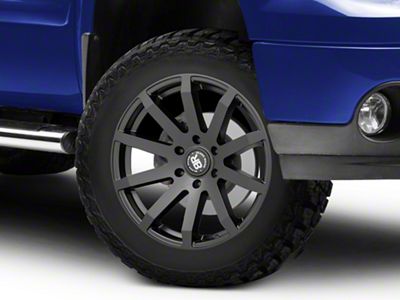 Black Rhino Traverse Matte Black 6-Lug Wheel; 20x9; 15mm Offset (07-13 Sierra 1500)