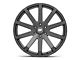 Black Rhino Traverse Matte Black 6-Lug Wheel; 22x9.5; 25mm Offset (14-18 Sierra 1500)