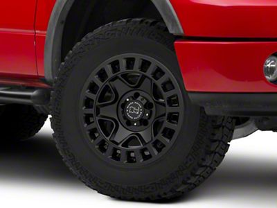 Black Rhino York Matte Black 6-Lug Wheel; 18x9; 12mm Offset (04-08 F-150)