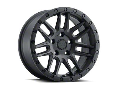 Black Rhino Arches Matte Black 6-Lug Wheel; 17x9.5; -18mm Offset (07-14 Yukon)