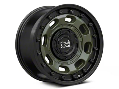 Black Rhino Atlas Olive Drab Green 6-Lug Wheel; 18x9; 0mm Offset (21-25 Yukon)