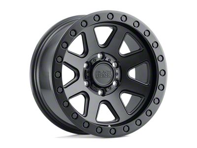 Black Rhino Baker Matte Black 6-Lug Wheel; 18x9; -18mm Offset (21-25 Yukon)