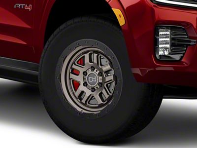 Black Rhino Barstow Matte Bronze with Matte Black Ring 6-Lug Wheel; 18x9.5; 12mm Offset (21-26 Yukon)