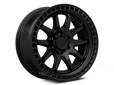 Black Rhino Calico Matte Black 6-Lug Wheel; 17x8.5; -10mm Offset (15-20 Yukon)