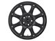 Black Rhino Glamis Matte Black 6-Lug Wheel; 22x14; -74mm Offset (21-24 Yukon)