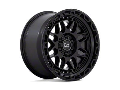 Black Rhino Holcomb Matte Black 6-Lug Wheel; 17x9.5; 12mm Offset (21-25 Yukon)