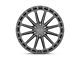 Black Rhino Kaizen Matte Gunmetal 6-Lug Wheel; 17x9.5; 12mm Offset (21-24 Yukon)
