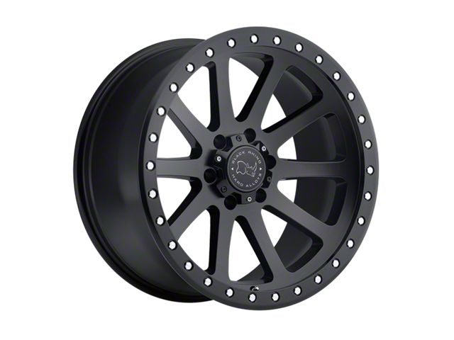 Black Rhino Mint Matte Black 6-Lug Wheel; 18x9; -12mm Offset (21-24 Yukon)