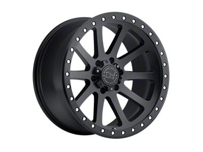 Black Rhino Mint Matte Black 6-Lug Wheel; 20x10; -12mm Offset (21-25 Yukon)
