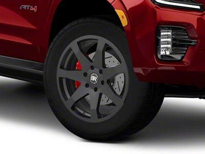 Black Rhino Mozambique Matte Black 6-Lug Wheel; 20x8.5; 45mm Offset (21-25 Yukon)