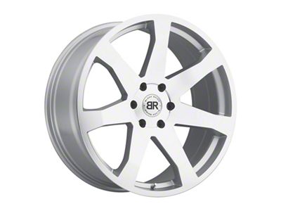 Black Rhino Mozambique Silver 6-Lug Wheel; 18x8.5; 0mm Offset (21-25 Yukon)