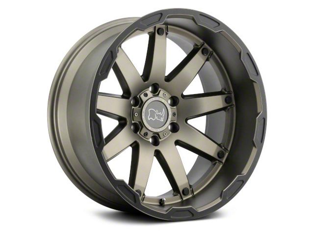 Black Rhino Oceano Matte Bronze 6-Lug Wheel; 17x9.5; 12mm Offset (21-24 Yukon)