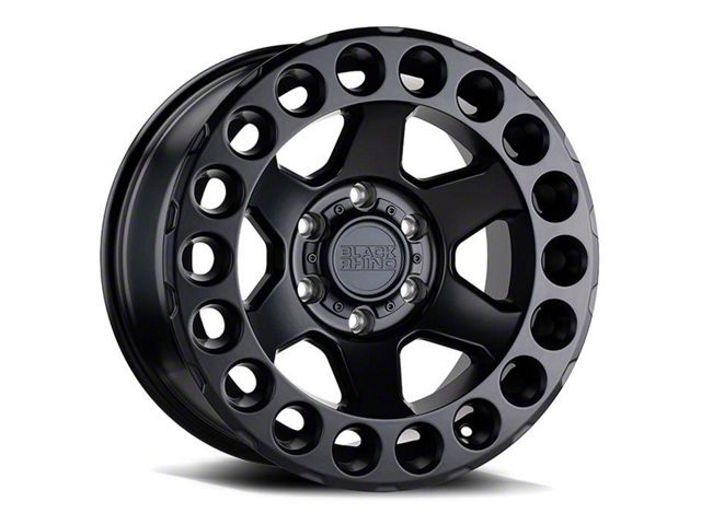 Black Rhino Odessa Matte Black 6-Lug Wheel; 17x9.5; 12mm Offset (21-24 Yukon)