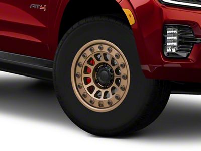 Black Rhino Outback Matte Bronze 6-Lug Wheel; 17x8; 32mm Offset (21-26 Yukon)