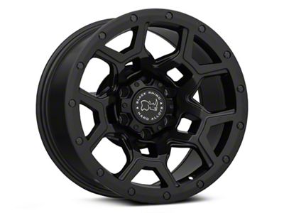 Black Rhino Overland Matte Black 6-Lug Wheel; 17x9.5; 6mm Offset (21-24 Yukon)