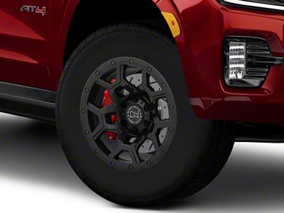 Black Rhino Overland Matte Black 6-Lug Wheel; 18x9.5; -18mm Offset (21-26 Yukon)