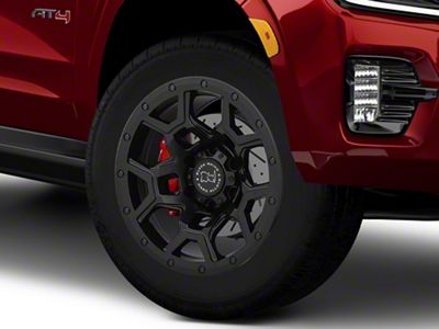 Black Rhino Overland Matte Black 6-Lug Wheel; 20x9.5; 6mm Offset (21-25 Yukon)