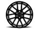 Black Rhino Pismo Gloss Black Milled 6-Lug Wheel; 20x9.5; -18mm Offset (21-24 Yukon)