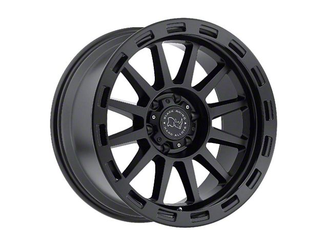 Black Rhino Revolution Matte Black 6-Lug Wheel; 18x9; 12mm Offset (21-24 Yukon)