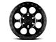 Black Rhino Riot Matte Black 6-Lug Wheel; 17x8.5; -30mm Offset (15-20 Yukon)