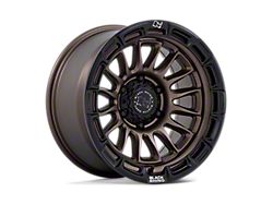 Black Rhino Rival Burnt Bronze with Matte Black Lip 6-Lug Wheel; 17x9; -12mm Offset (21-26 Yukon)