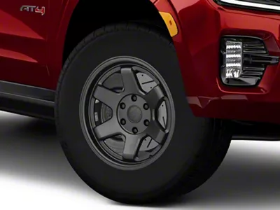 Black Rhino Roku Gunblack 6-Lug Wheel; 18x9.5; -18mm Offset (21-25 Yukon)