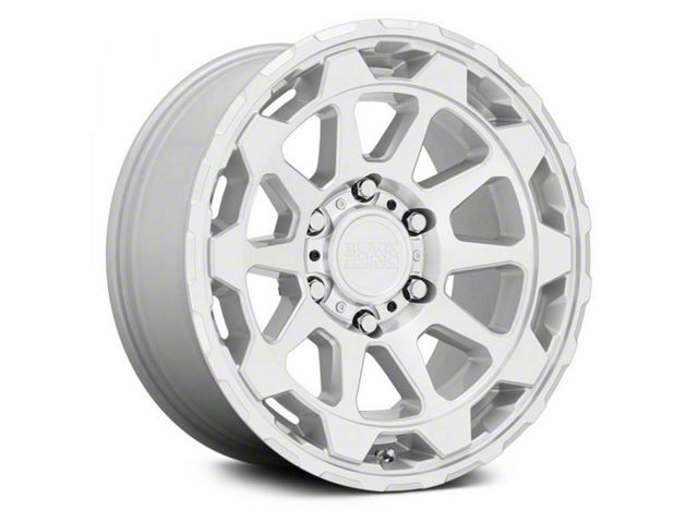 Black Rhino Rotor Gloss Silver 6-Lug Wheel; 18x9; -18mm Offset (21-24 Yukon)