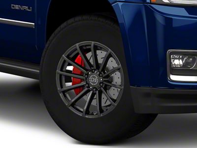 Black Rhino Rotorua Gloss Black 6-Lug Wheel; 17x9.5; 12mm Offset (15-20 Yukon)