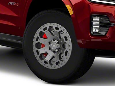 Black Rhino Warlord Matte Gunmetal 6-Lug Wheel; 18x9; -12mm Offset (21-25 Yukon)