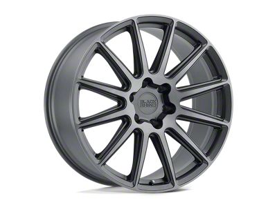Black Rhino Waza Brushed Gunmetal 6-Lug Wheel; 20x9; 15mm Offset (21-26 Yukon)