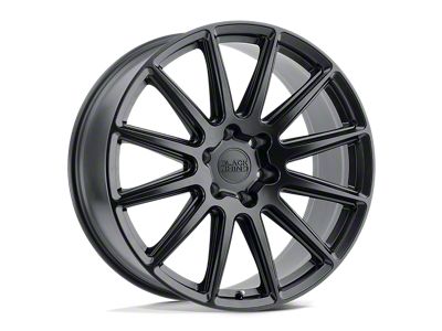 Black Rhino Waza Matte Black 6-Lug Wheel; 20x9; 15mm Offset (21-26 Yukon)