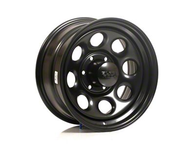 Black Rock Wheels Type 8 Matte Black 6-Lug Wheel; 17x8; 0mm Offset (07-13 Sierra 1500)