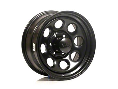 Black Rock Wheels Type 8 Matte Black 6-Lug Wheel; 17x8; 0mm Offset (07-13 Silverado 1500)