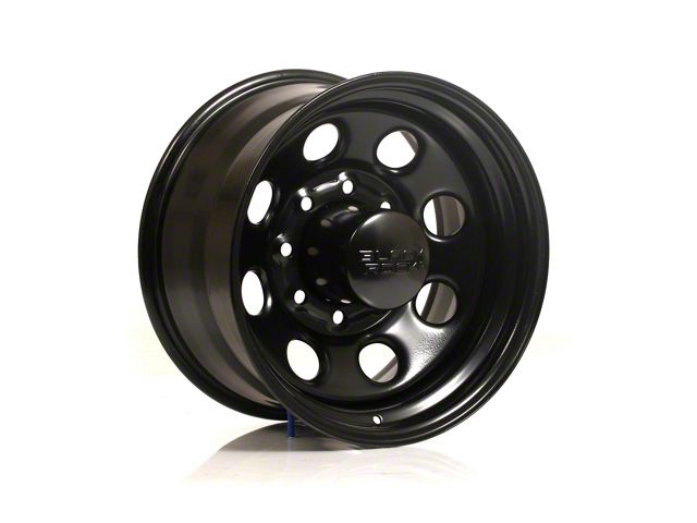 Black Rock Wheels Type 8 Matte Black 8-Lug Wheel; 17x9; 12mm Offset (23-24 F-250 Super Duty)