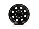 Black Rock Wheels Type 8 Matte Black 8-Lug Wheel; 17x9; 12mm Offset (23-24 F-250 Super Duty)
