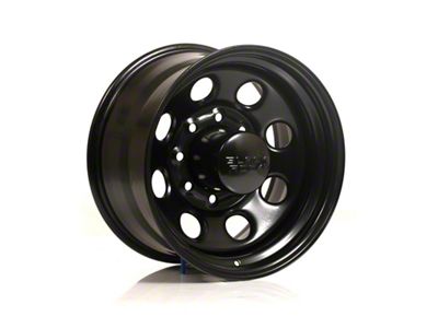 Black Rock Wheels Type 8 Matte Black 8-Lug Wheel; 17x9; 12mm Offset (23-25 F-350 Super Duty SRW)