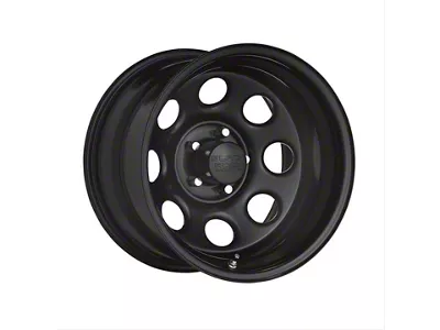 Black Rock Wheels Type 8 Matte Black 6-Lug Wheel; 17x9; 0mm Offset (24-25 Ranger)