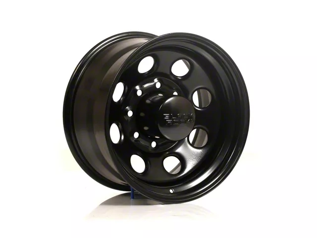 Black Rock Wheels Type 8 Matte Black 8-Lug Wheel; 17x9; 12mm Offset (17-22 F-350 Super Duty SRW)