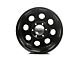 Black Rock Wheels Type 8 Matte Black 6-Lug Wheel; 17x8; 0mm Offset (07-14 Tahoe)