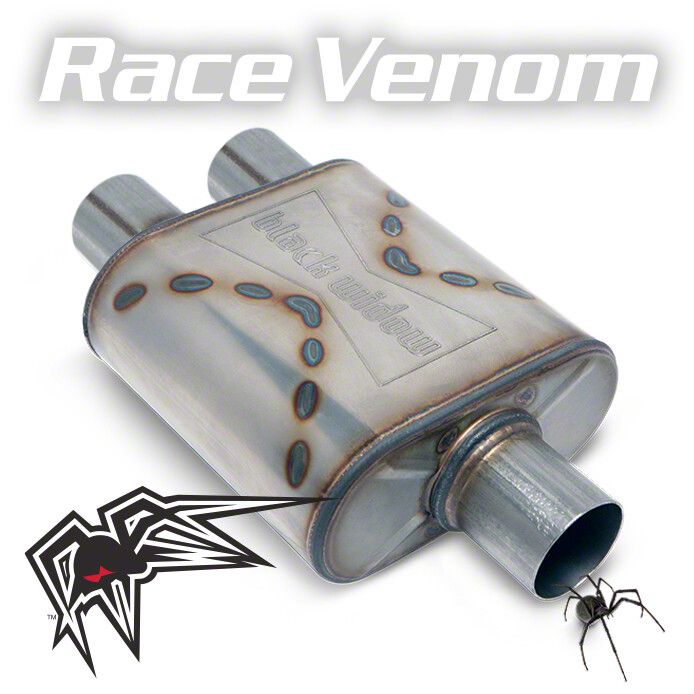 Black Widow Exhaust Silverado 2500 Race Venom Series Single/Dual