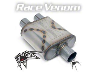 Black Widow Exhaust Silverado 2500 Race Venom Series Single/Dual