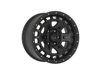 Blackhorn Offroad BH03 Satin Black 6-Lug Wheel; 18x9; 18mm Offset (07-13 Sierra 1500)