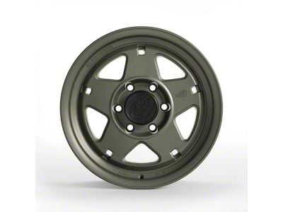 Blackhorn Offroad NS5 ODG Olive Drab Green 6-Lug Wheel; 17x8.5; 0mm Offset (14-18 Silverado 1500)
